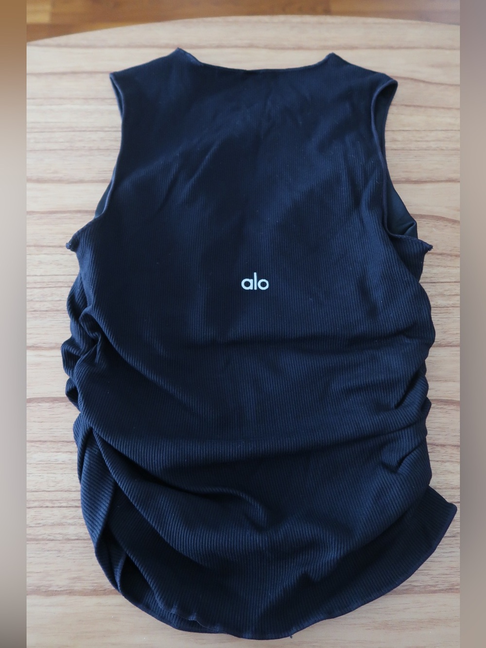 Alo Ribbed En Pointe Tank - Picture 3 of 4